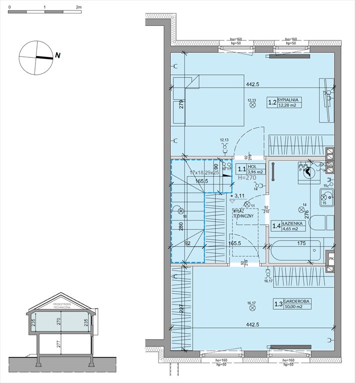 Nowy dom Ogrody Przyjaciół 5 Warszawa, Białołęka, Inna 4  64m2 Foto 1