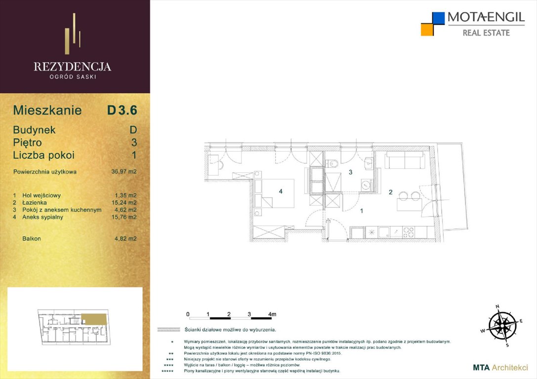 mieszkanie na sprzedaż 37m2 mieszkanie Lublin, Śródmieście, Jasna i Wieniawska