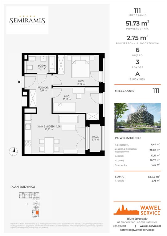 mieszkanie na sprzedaż 52m2 mieszkanie Katowice, Bogucice - Dąbrówka Mała, Wiertnicza 32