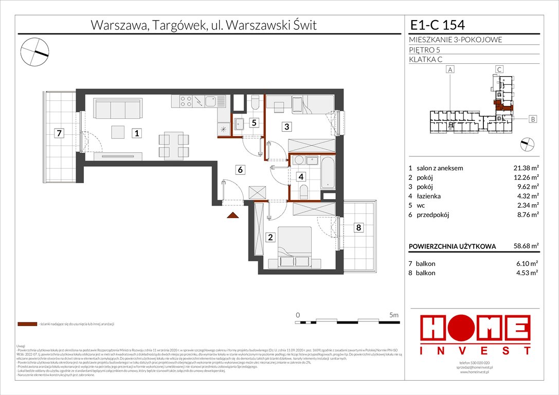 Nowe mieszkanie trzypokojowe Warszawski Świt Etap X Warszawa, Targówek, ul. Warszawski Świt  59m2 Foto 1