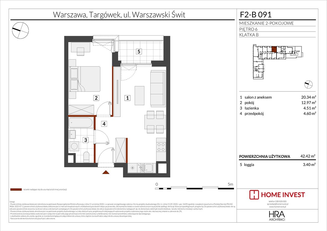 Nowe mieszkanie dwupokojowe Warszawski Świt Etap XIV Warszawa, ul. Warszawski Świt  42m2 Foto 1