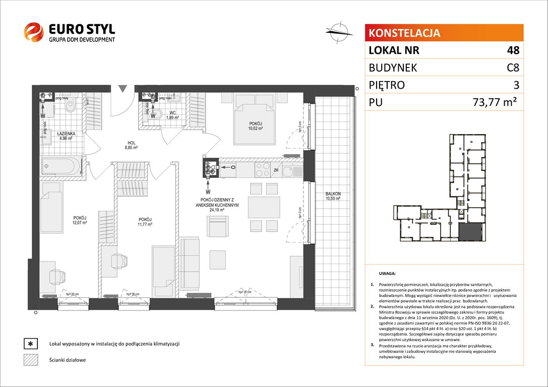 mieszkanie na sprzedaż 74m2 mieszkanie Gdynia, Pogórze, Paderewskiego