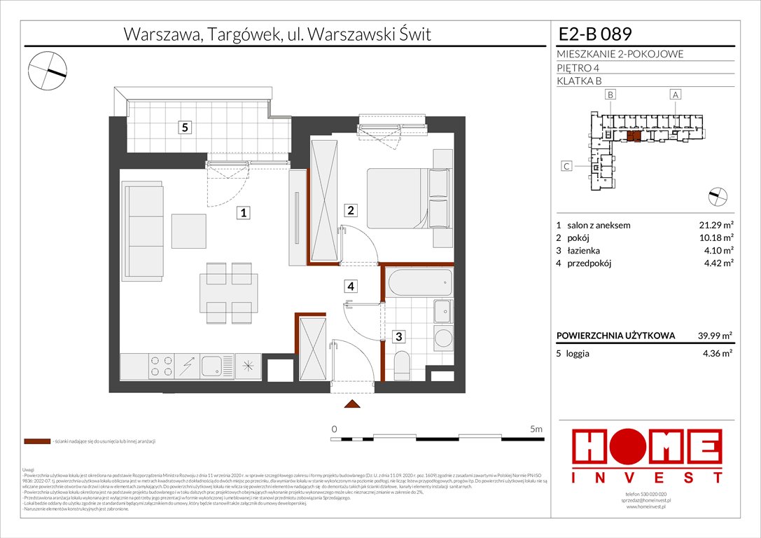 Nowe mieszkanie dwupokojowe Warszawski Świt Etap XI Warszawa, Targówek, ul. Warszawski Świt  40m2 Foto 1