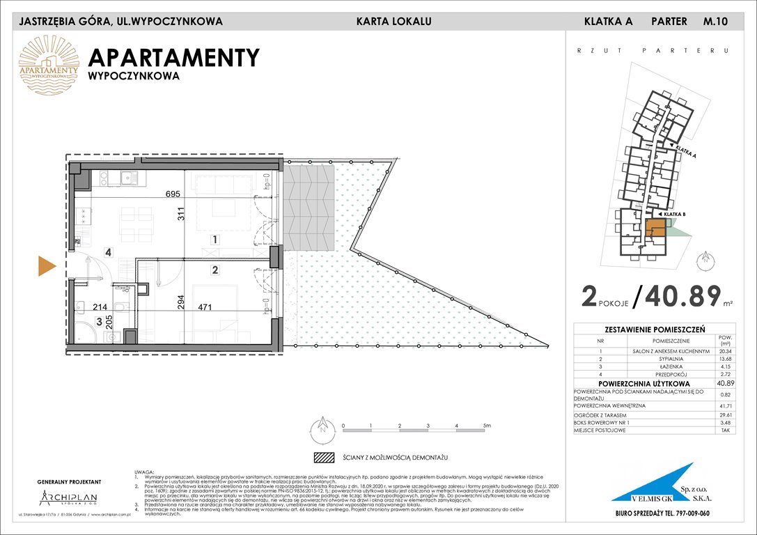 Nowe mieszkanie Apartamenty Wypoczynkowa Jastrzębia Góra, Wypoczynkowa  41m2 Foto 1