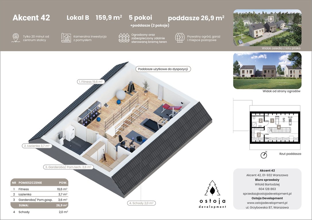 Nowe mieszkanie Akcent 42 Warszawa, Bielany, ul. Akcent 42A  160m2 Foto 1