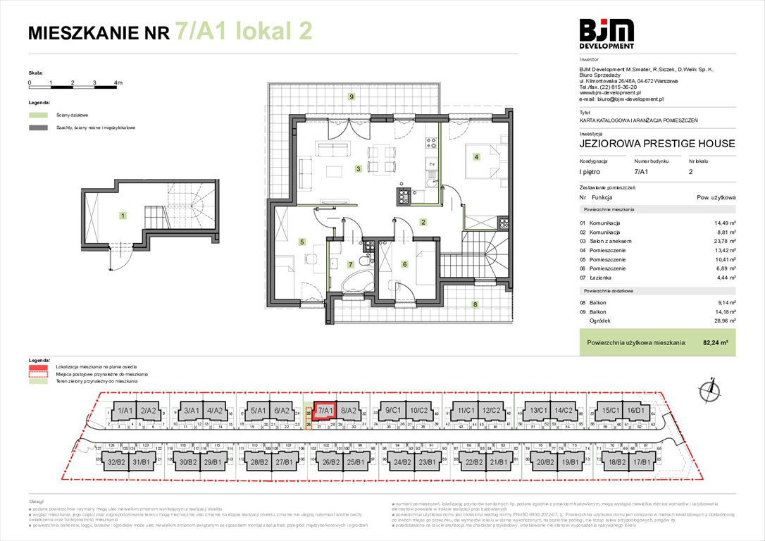 Nowe mieszkanie JEZIOROWA PRESTIGE HOUSE Warszawa, Wawer, Jeziorowa  82m2 Foto 1