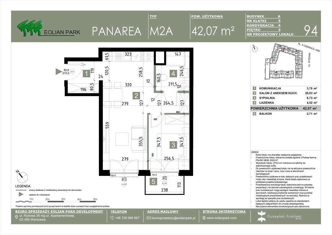 Nowe mieszkanie dwupokojowe PANAREA Warszawa, Ursus, Ryżowa  42m2 Foto 1