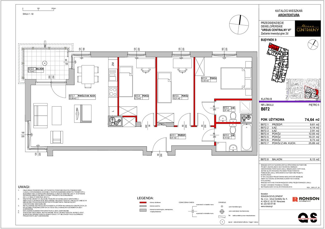 Nowe mieszkanie czteropokojowe  URSUS CENTRALNY Warszawa, Ursus, ul. Gierdziejewskiego 23  75m2 Foto 1