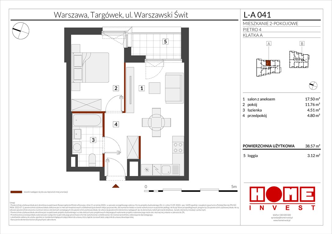 Nowe mieszkanie dwupokojowe Warszawski Świt Etap XII Warszawa, Targówek, ul. Warszawski Świt  39m2 Foto 1
