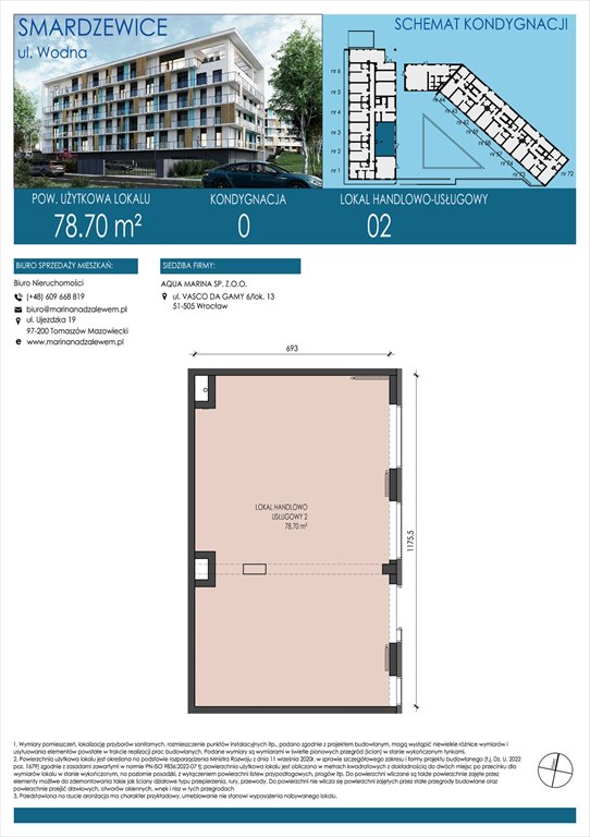 Nowe mieszkanie AQUA MARINA SMARDZEWICE, WODNA  79m2 Foto 1