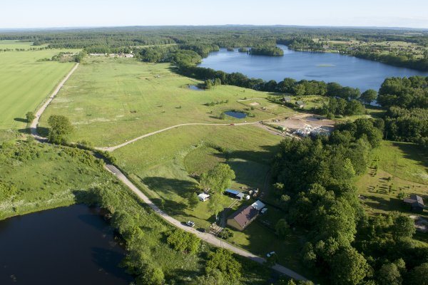 Malownicza działka nad Jeziorem Salińskim z własną plażą Salinko  1 203m2 Foto 1