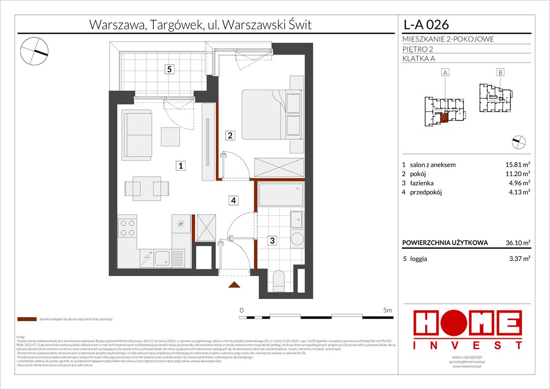 Nowe mieszkanie dwupokojowe Warszawski Świt Etap XII Warszawa, Targówek, ul. Warszawski Świt  36m2 Foto 1