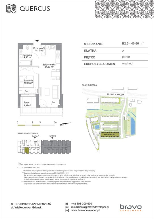 Nowe mieszkanie dwupokojowe(NrB2.5)