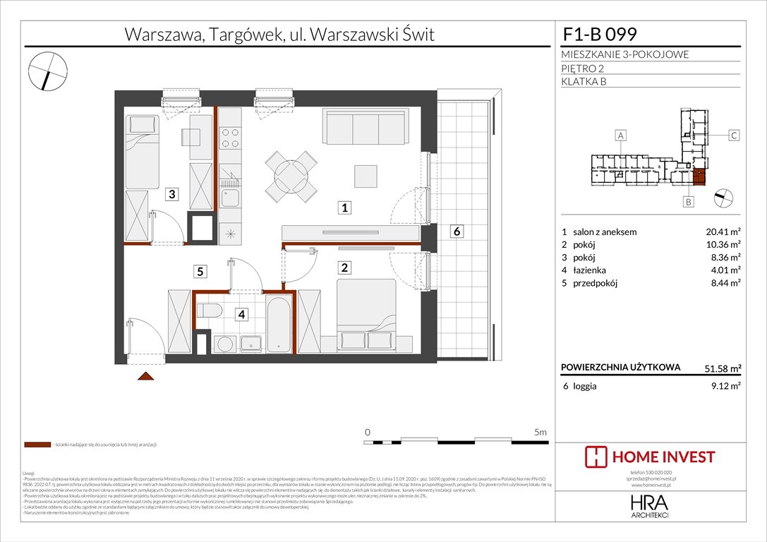 Nowe mieszkanie trzypokojowe Warszawski Świt Etap XIII Warszawa, ul. Warszawski Świt  52m2 Foto 1