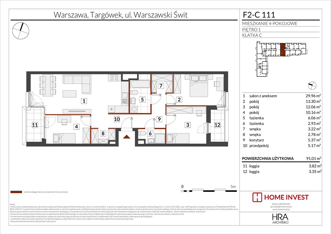 Nowe mieszkanie czteropokojowe  Warszawski Świt Etap XIV Warszawa, ul. Warszawski Świt  91m2 Foto 1
