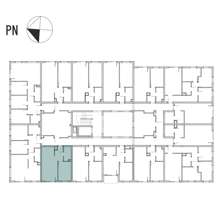 Nowe mieszkanie dwupokojowe ATRIUM HOUSE Tyczyn, Laurowa 25  36m2 Foto 1