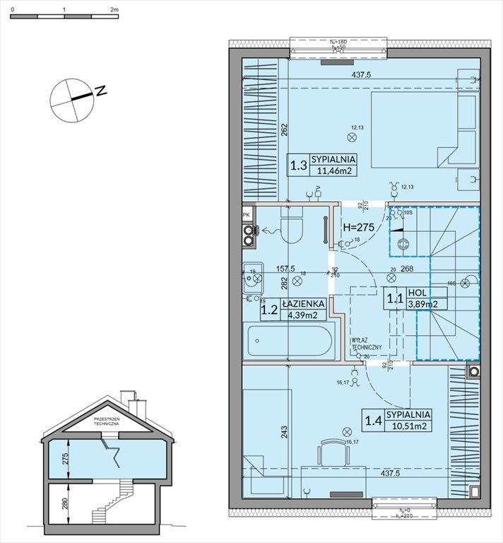 Nowy dom Nova Magdalenka 7 Słomin, Piaseczyńska  66m2 Foto 1