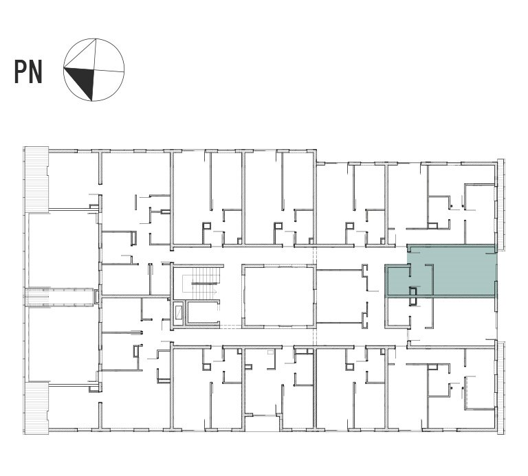 Nowa kawalerka ATRIUM HOUSE Tyczyn, Laurowa 25  31m2 Foto 1