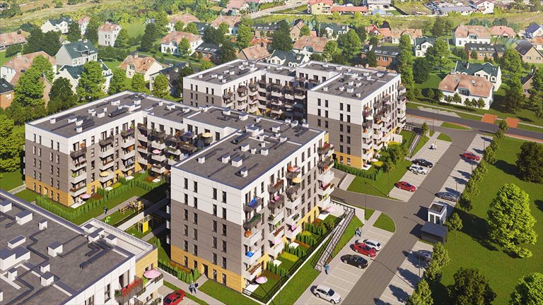Nowe mieszkanie trzypokojowe Murapol Apartamenty na Wzgórzu Sosnowiec, ul. Klimontowska  54m2 Foto 2