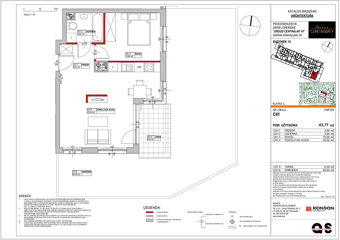 Nowe mieszkanie dwupokojowe URSUS CENTRALNY Warszawa, Ursus, ul. Gierdziejewskiego 23  44m2 Foto 1