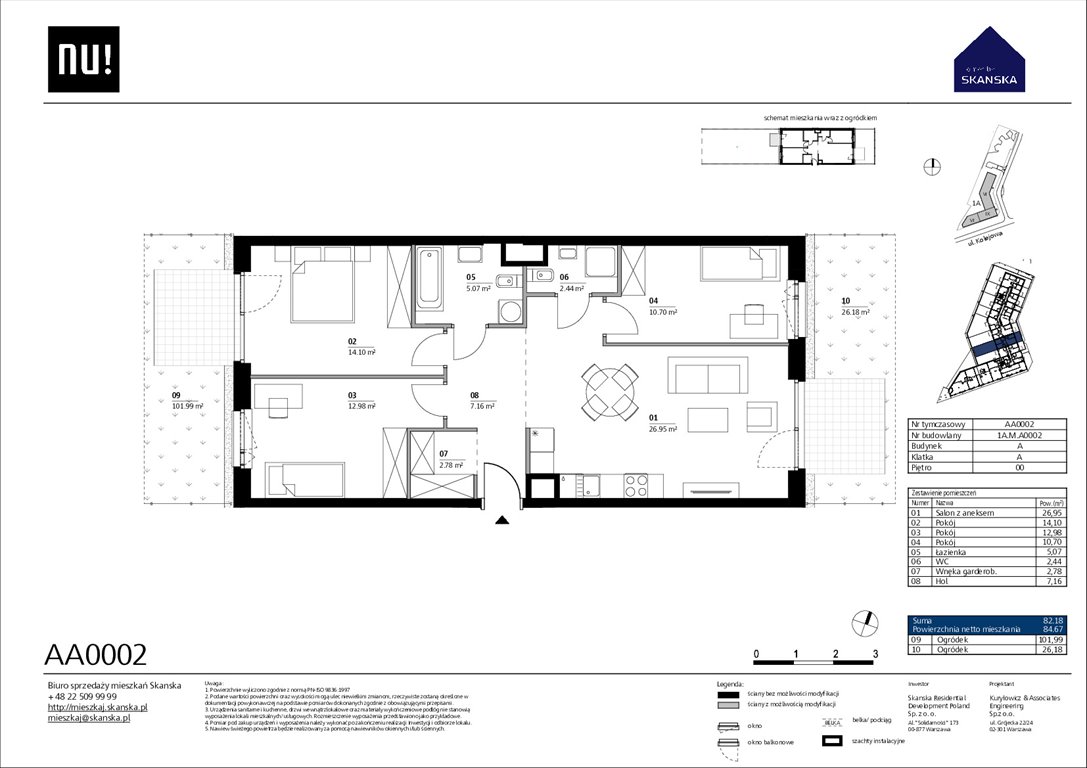 Nowe mieszkanie dwupokojowe NU Wola Warszawa Warszawa, Wola, Kolejowa  41m2 Foto 1