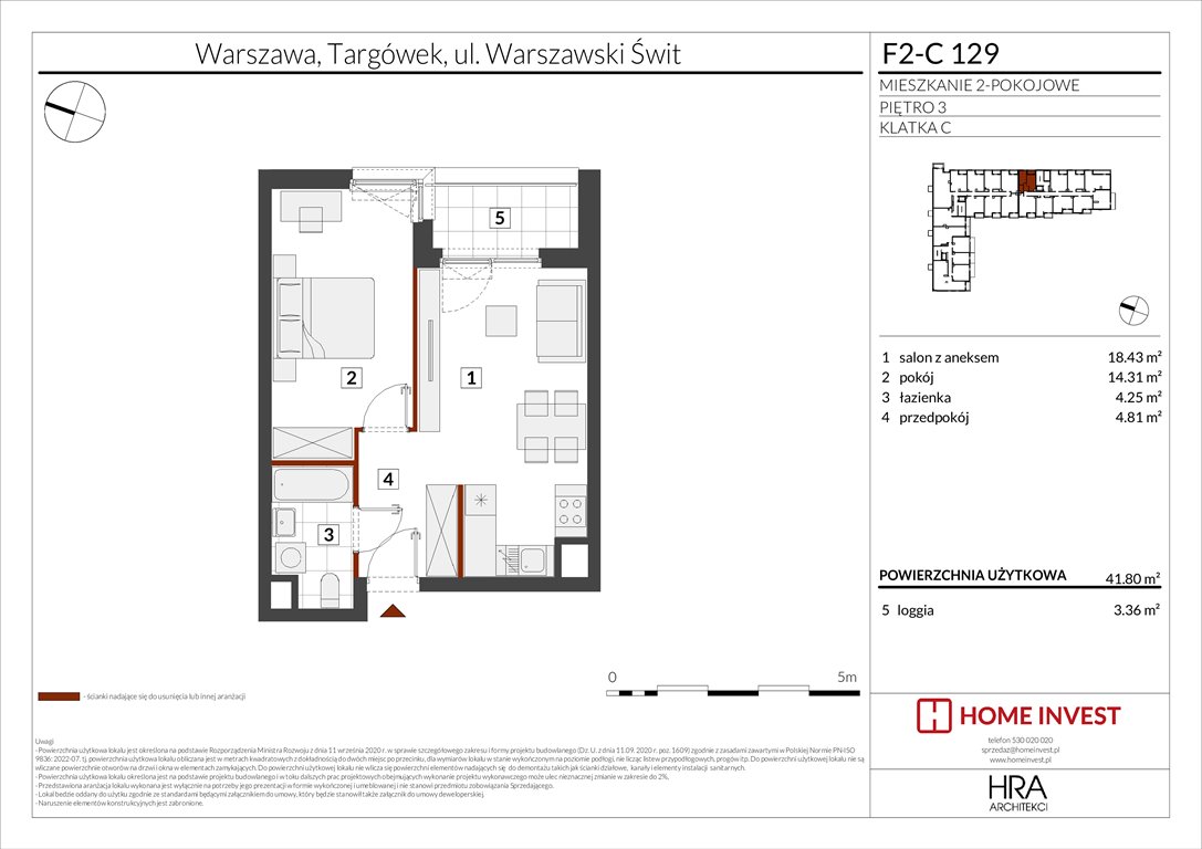 Nowe mieszkanie dwupokojowe Warszawski Świt Etap XIV Warszawa, ul. Warszawski Świt  42m2 Foto 1