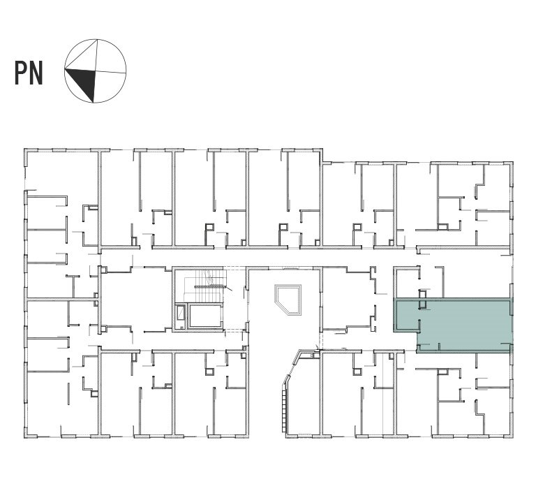 Nowa kawalerka ATRIUM HOUSE Tyczyn, Laurowa 25  33m2 Foto 1
