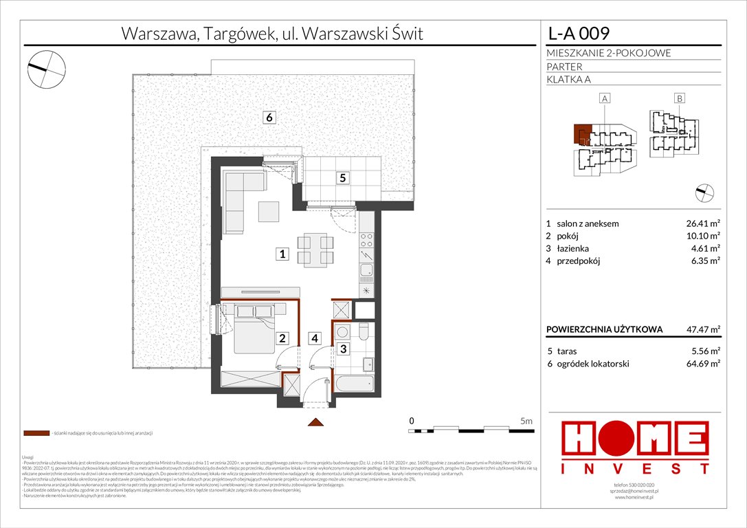 Nowe mieszkanie dwupokojowe Warszawski Świt Etap XII Warszawa, Targówek, ul. Warszawski Świt  47m2 Foto 1