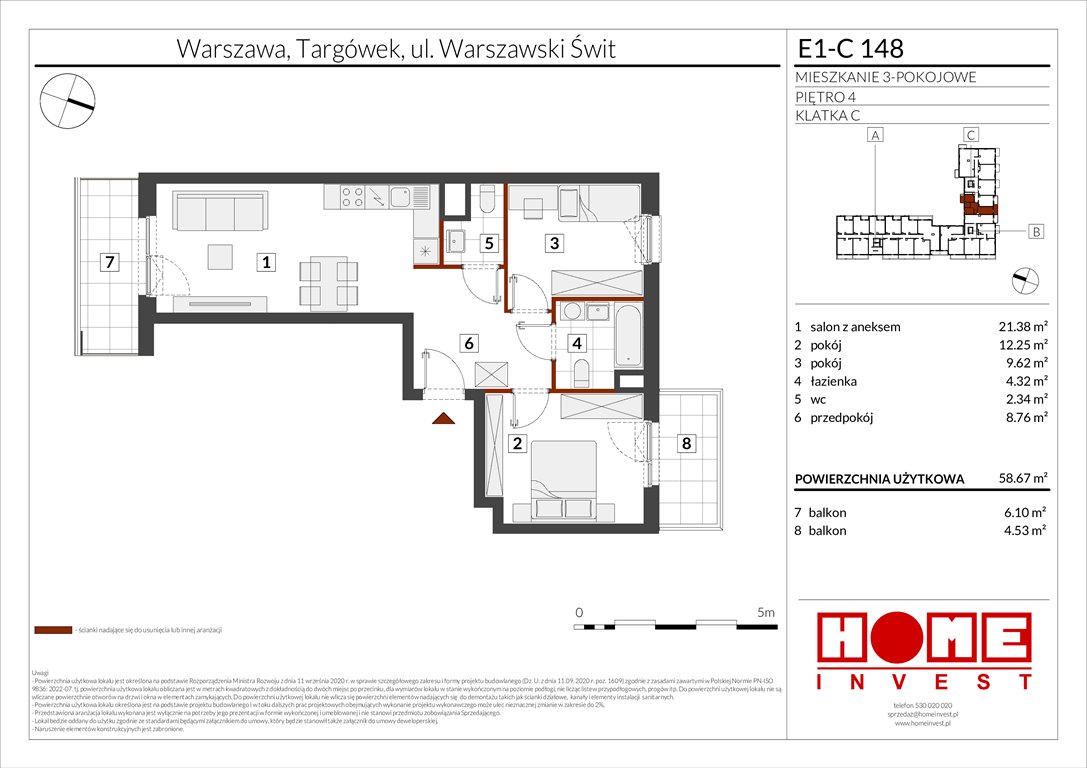 Nowe mieszkanie trzypokojowe Warszawski Świt Etap X Warszawa, Targówek, ul. Warszawski Świt  59m2 Foto 1