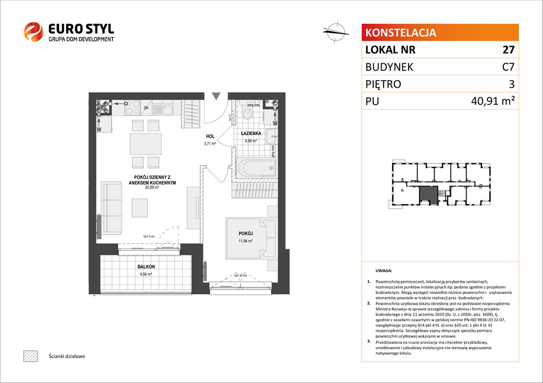 mieszkanie na sprzedaż 41m2 mieszkanie Gdynia, Pogórze, Paderewskiego