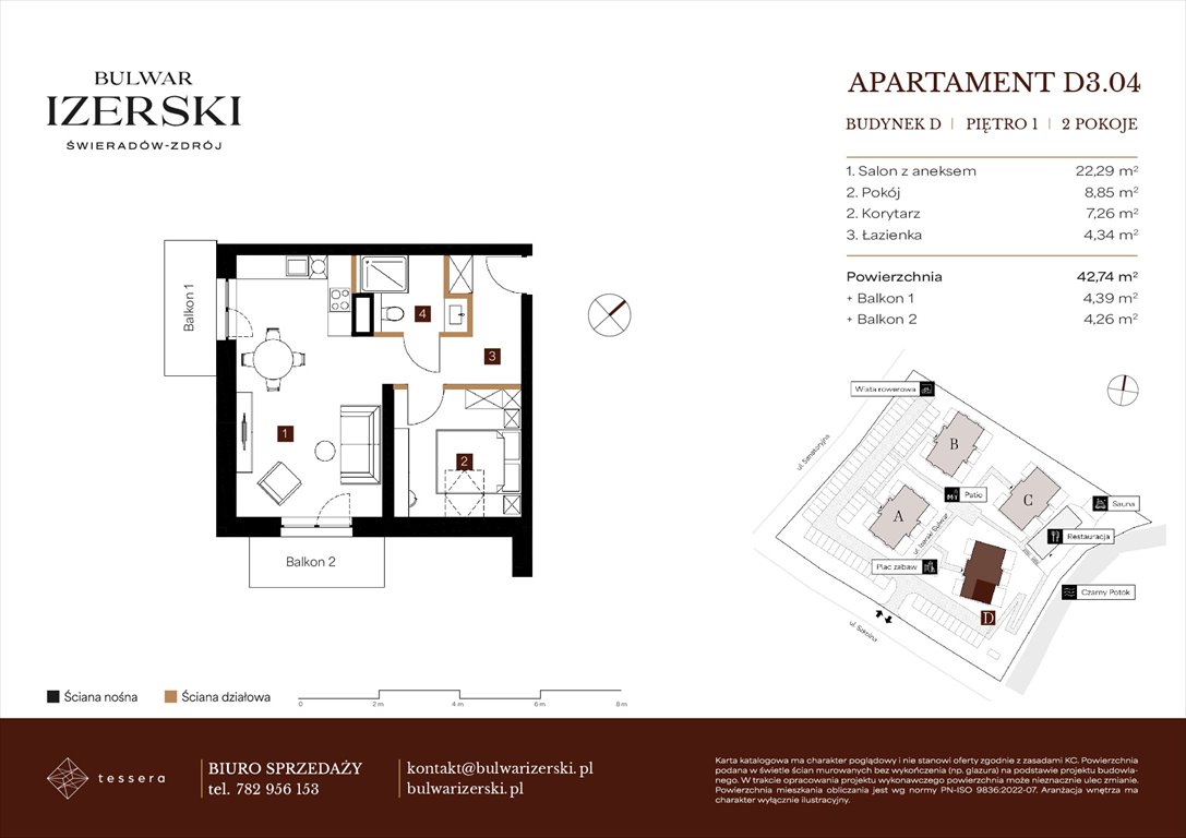 mieszkanie na sprzedaż 43m2 mieszkanie Świeradów Zdrój, Senatoryjna/Szkolna