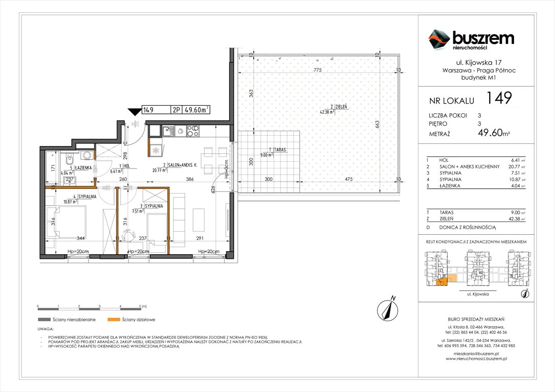 Nowe mieszkanie trzypokojowe Kijowska 17 Warszawa, Praga Północ, Kijowska 17  50m2 Foto 1