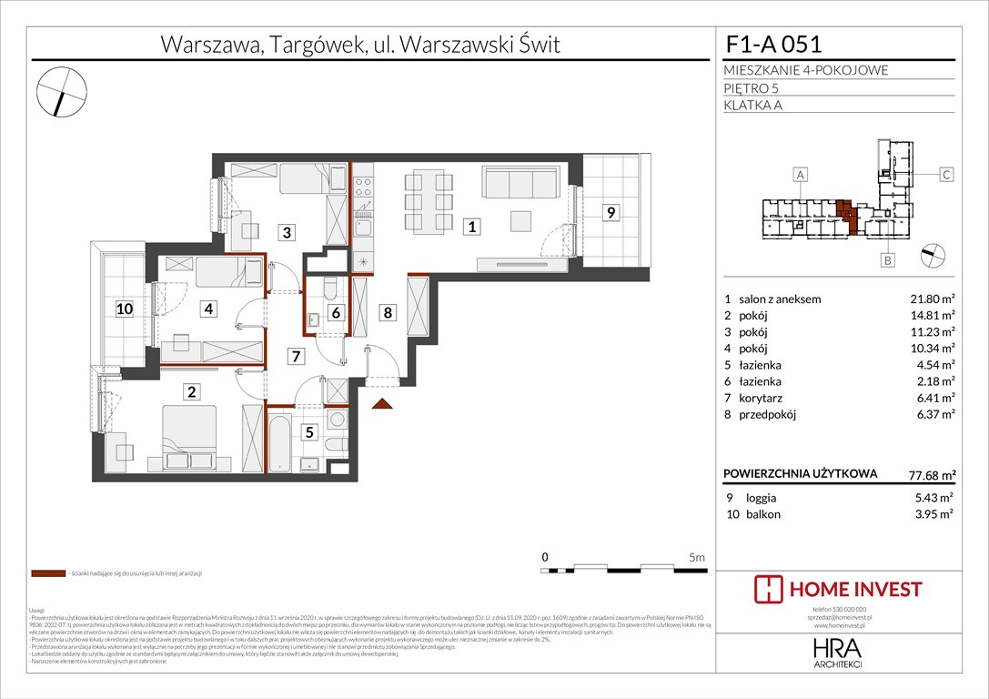 Nowe mieszkanie czteropokojowe  Warszawski Świt Etap XIII Warszawa, ul. Warszawski Świt  78m2 Foto 1