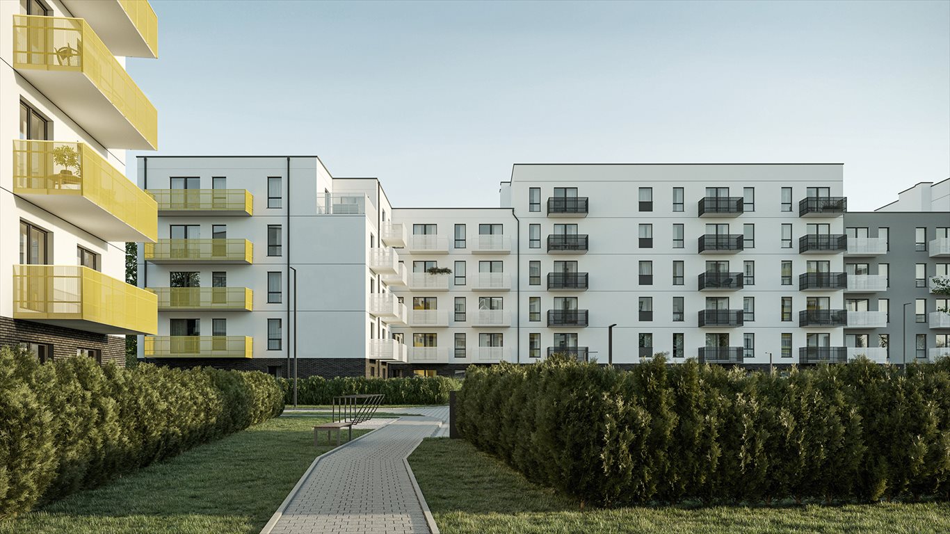 Nowe mieszkanie trzypokojowe Murapol Primo Lublin, Ponikwoda, al. Spółdzielczości Pracy  50m2 Foto 3