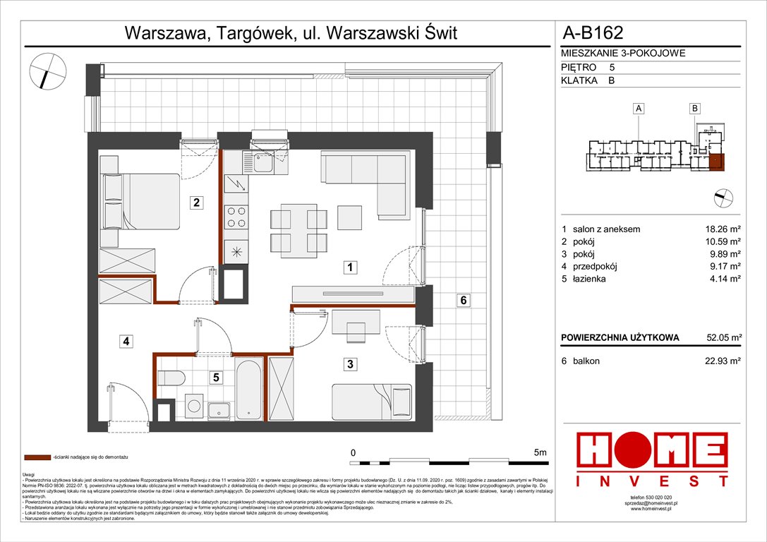 Nowe mieszkanie trzypokojowe Warszawski Świt Etap VII Warszawa, Targówek, ul. Warszawski Świt 12  52m2 Foto 1