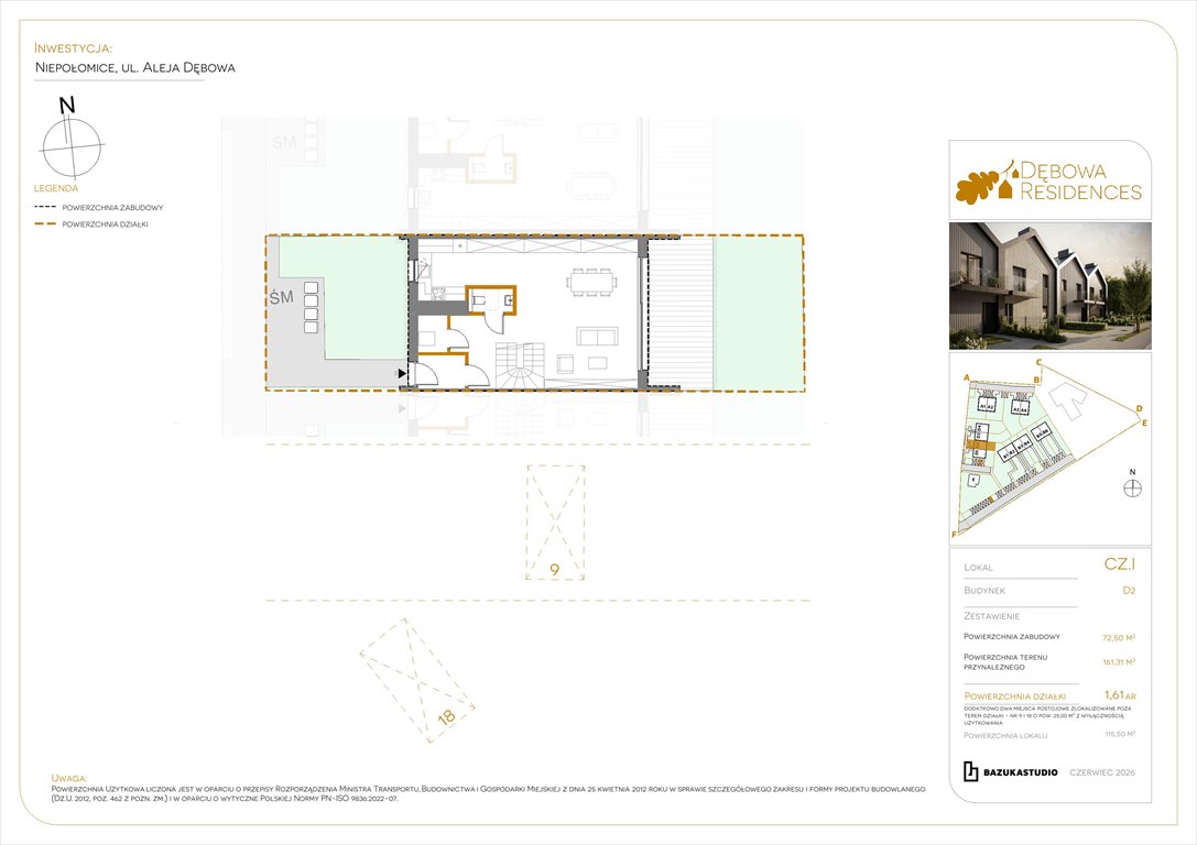 Nowy dom Dębowa Residences Niepołomice, al. Dębowa  116m2 Foto 1