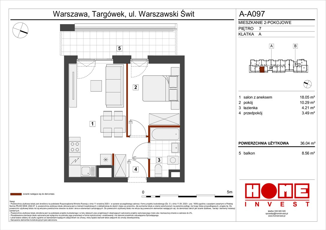 Nowe mieszkanie dwupokojowe Warszawski Świt Etap VII Warszawa, Targówek, ul. Warszawski Świt 12  36m2 Foto 1