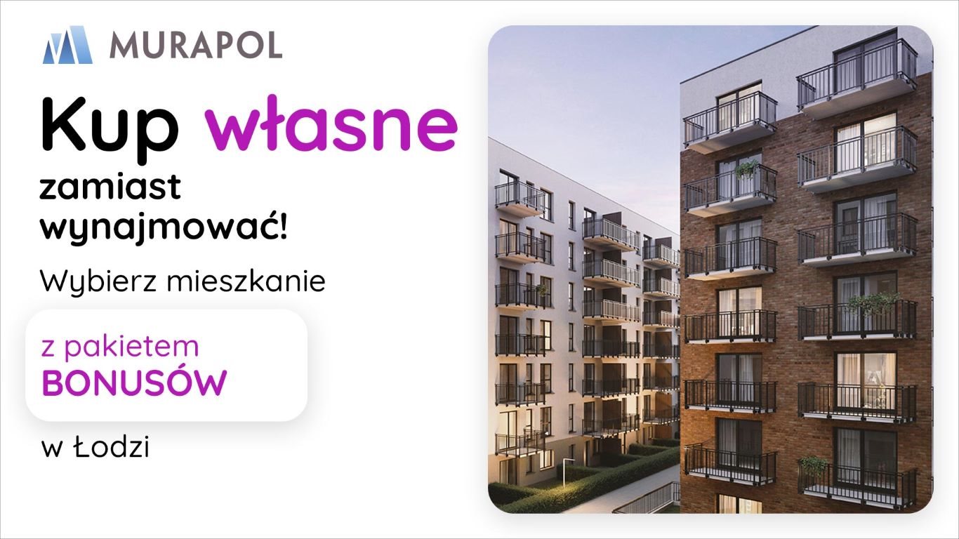 Nowe mieszkanie dwupokojowe Murapol Osiedle Filo Łódź, Polesie, Ul. Wołowa  42m2 Foto 1