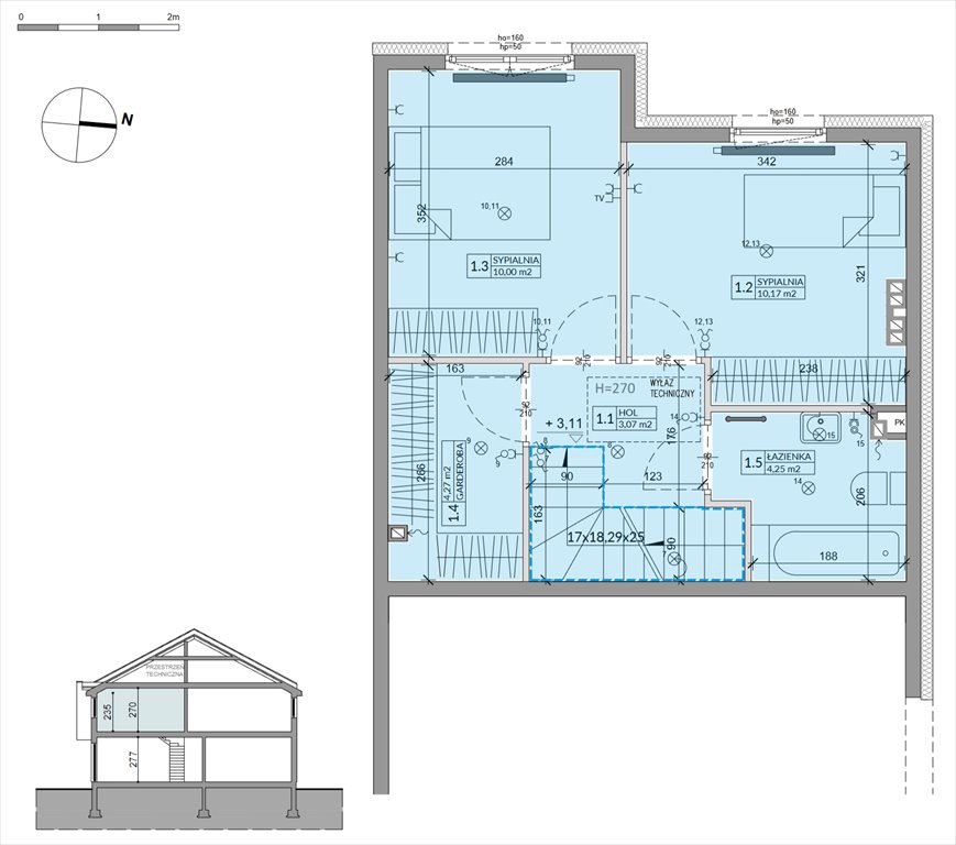 Nowy dom Ogrody Przyjaciół 5 Warszawa, Białołęka, Inna 4  70m2 Foto 1