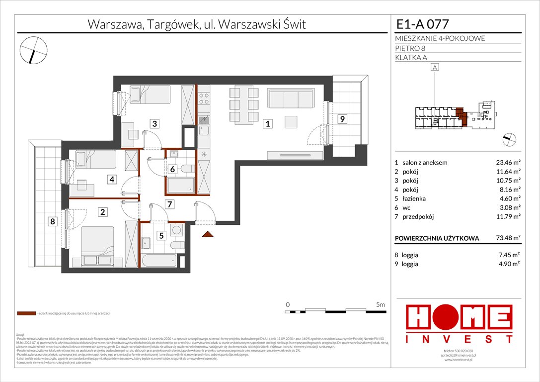 Nowe mieszkanie czteropokojowe  Warszawski Świt Etap X Warszawa, Targówek, ul. Warszawski Świt  73m2 Foto 1