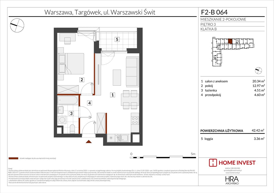 Nowe mieszkanie dwupokojowe Warszawski Świt Etap XIV Warszawa, ul. Warszawski Świt  42m2 Foto 1