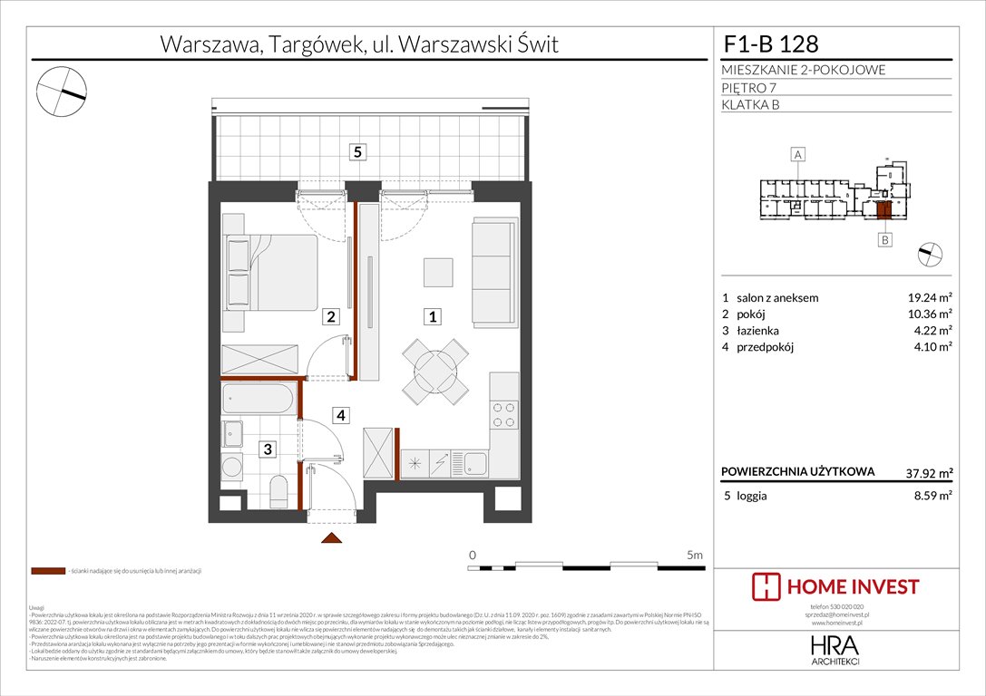Nowe mieszkanie dwupokojowe Warszawski Świt Etap XIII Warszawa, ul. Warszawski Świt  38m2 Foto 1