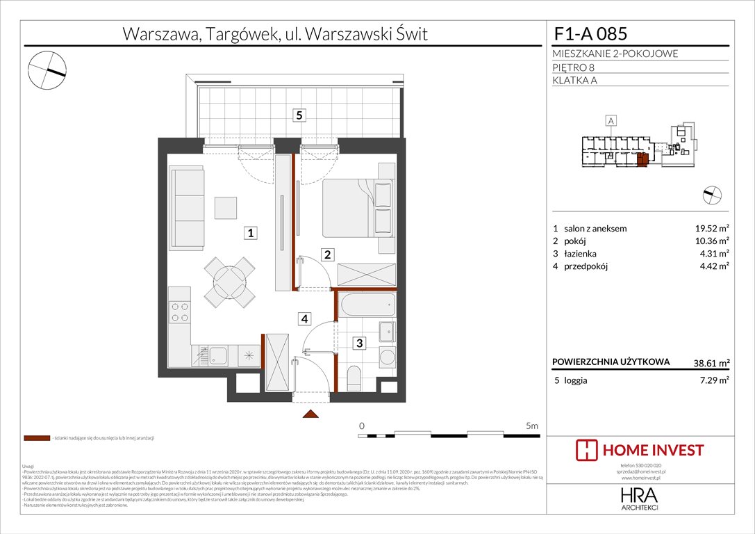 Nowe mieszkanie dwupokojowe Warszawski Świt Etap XIII Warszawa, ul. Warszawski Świt  39m2 Foto 1