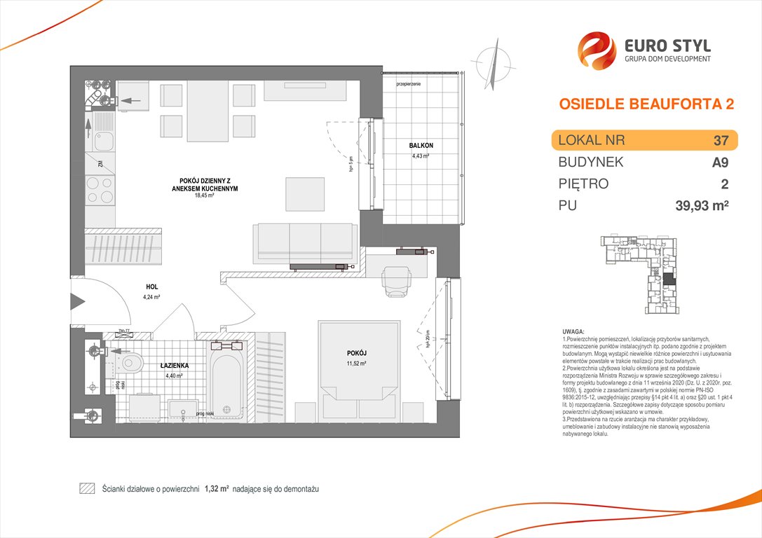 mieszkanie na sprzedaż 40m2 mieszkanie Pogórze, Pogórze, ul. Paderewskiego