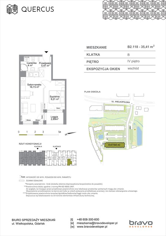 mieszkanie na sprzedaż 35m2 mieszkanie Gdańsk, Wielkopolska 51/55