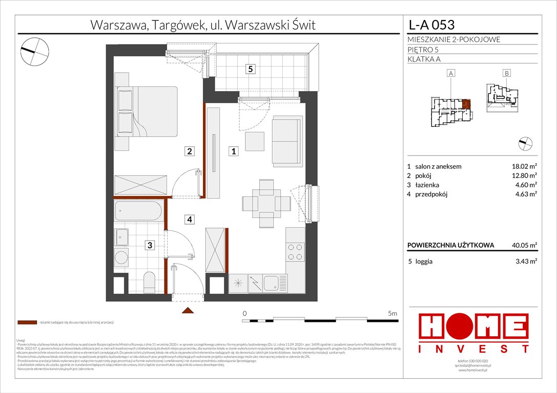 Nowe mieszkanie dwupokojowe Warszawski Świt Etap XII Warszawa, Targówek, ul. Warszawski Świt  40m2 Foto 1