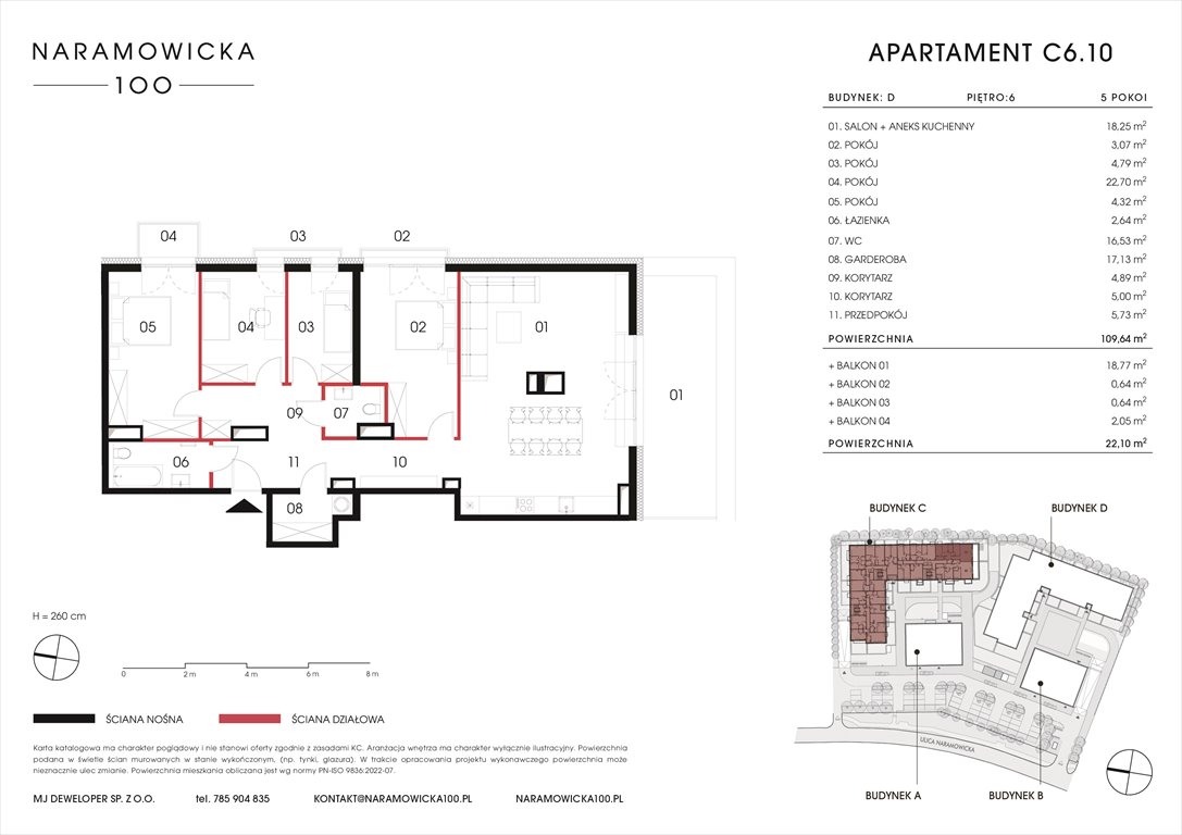 Nowe mieszkanie NARAMOWICKA 100 Poznań, Winogrady, Naramowicka 100  120m2 Foto 1