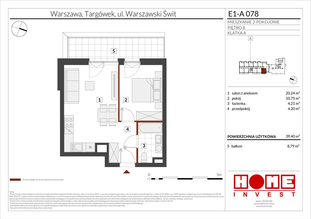 Nowe mieszkanie dwupokojowe Warszawski Świt Etap X Warszawa, Targówek, ul. Warszawski Świt  39m2 Foto 1