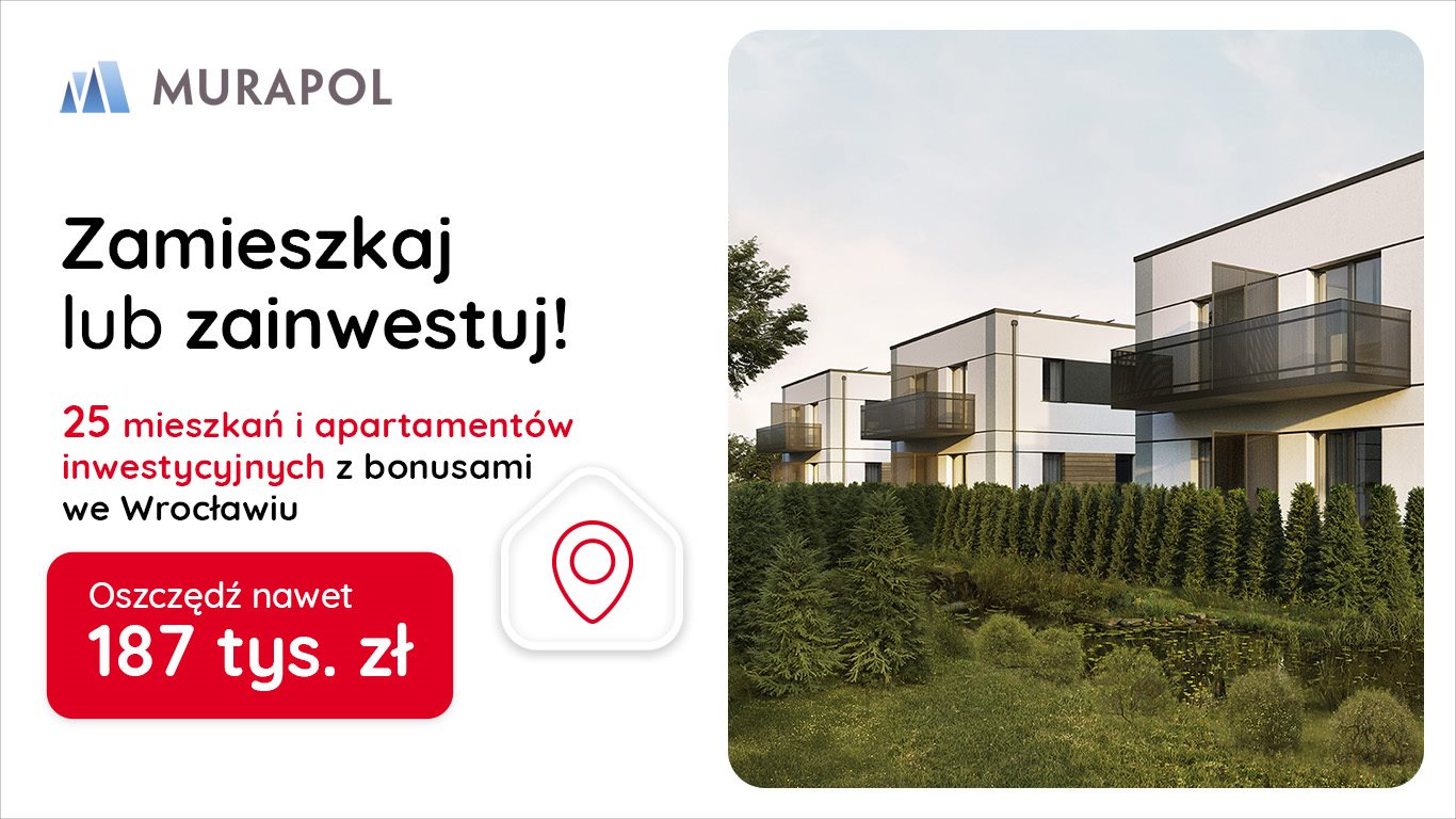 Nowe mieszkanie Murapol Osiedle Ferrovia Wrocław, ul. Konduktorska  90m2 Foto 1