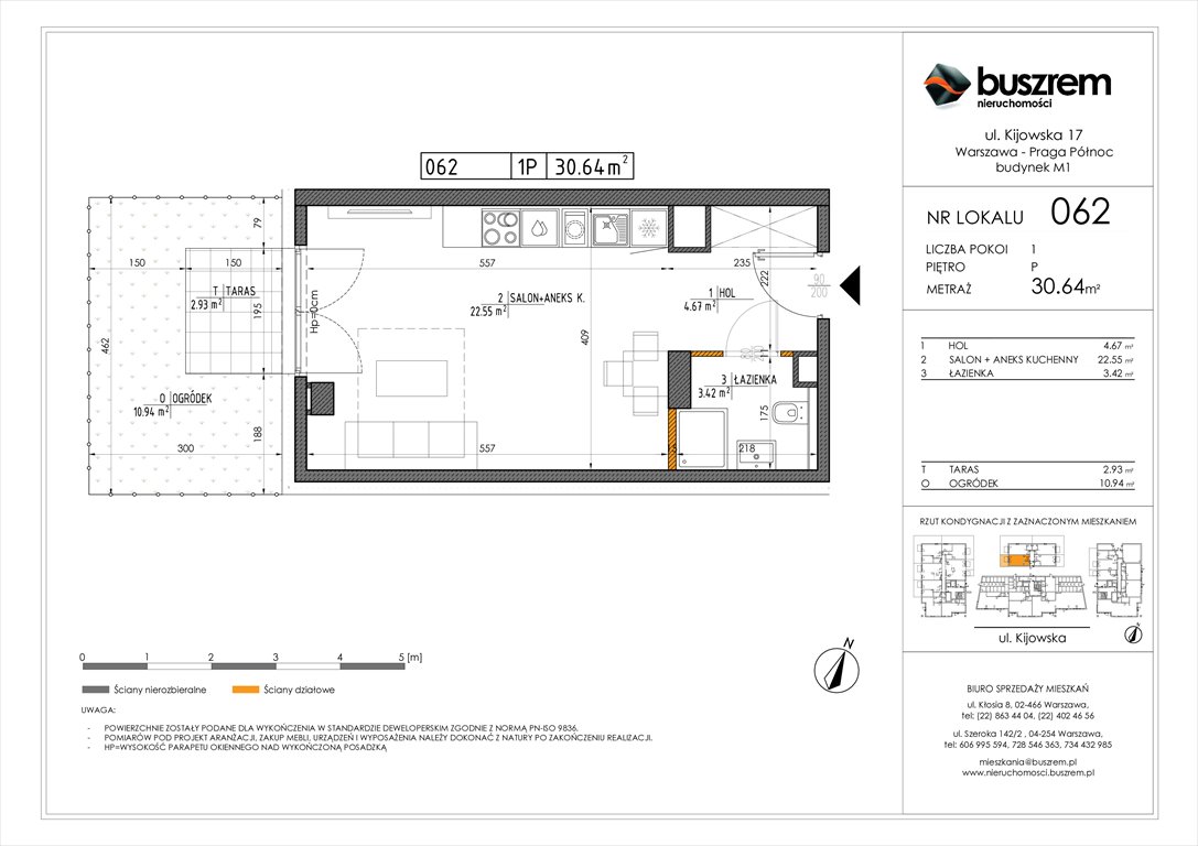 Nowe mieszkanie dwupokojowe Kijowska 17 Warszawa, Praga Północ, Kijowska 17  46m2 Foto 1